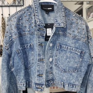 Studded Denim Jacket